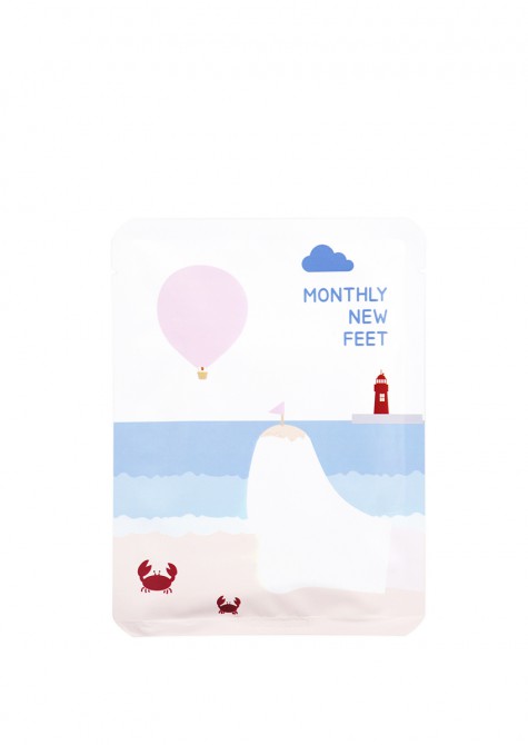 Package Monthly New Feet Foot Exfoliation Mask | Charme Parfumerie de Luxe Molfetta Package Monthly New Feet Foot Exfoliation Mask