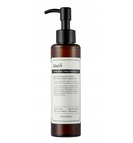 Klairs - Gentle Black Deep Cleansing Oil | Charme Parfumerie de Luxe Molfetta Klairs - Gentle Black Deep Cleansing Oil