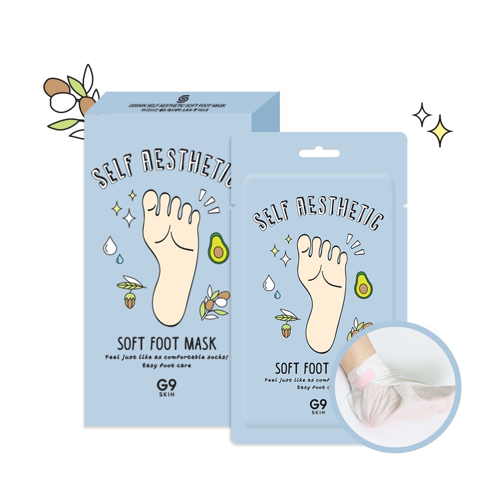 G9 Skin Self Aesthetic – Soft Foot Mask | Charme Parfumerie de Luxe Molfetta G9 Skin Self Aesthetic – Soft Foot Mask