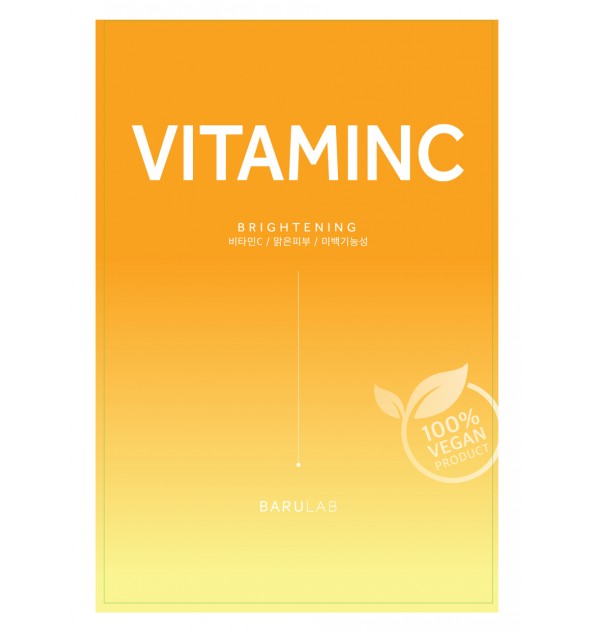 Barulab, The Clean Vegan Mask - Vitamin C 23G | Charme Parfumerie de Luxe Molfetta Barulab, The Clean Vegan Mask - Vitamin C 23G