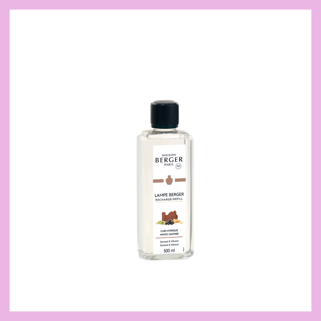 Lampe Berger - Cuir Mystique 500ml Ricarica per Lampe | Charme Parfumerie de Luxe Molfetta Lampe Berger - Cuir Mystique 500ml (Ricarica per Lampe)